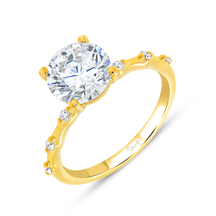 Uneek Timeless Collection Solitaire Engagement Ring