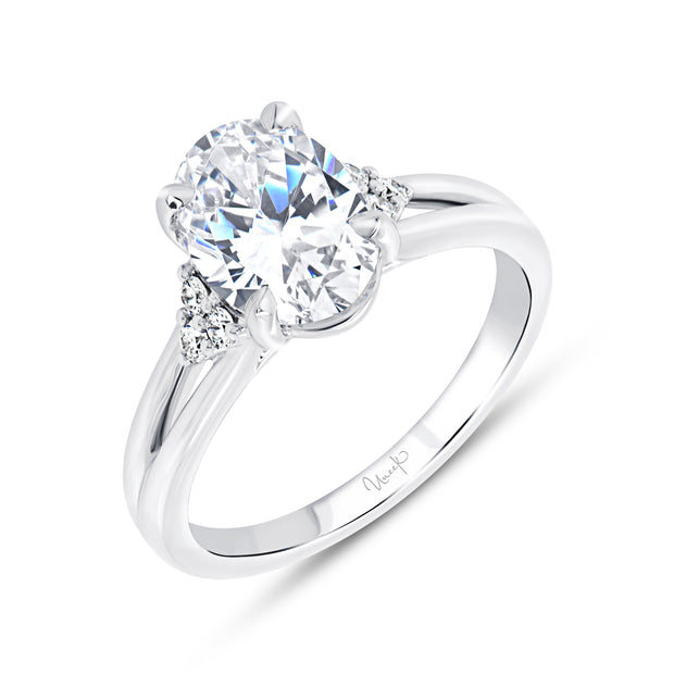 Uneek Timeless Collection Split Engagement Ring