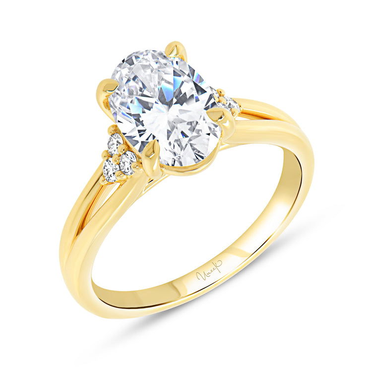 Uneek Timeless Collection Split Engagement Ring