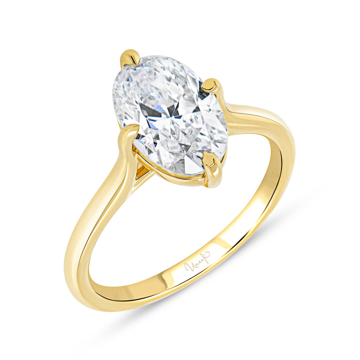 Uneek Timeless Collection Solitaire Engagement Ring