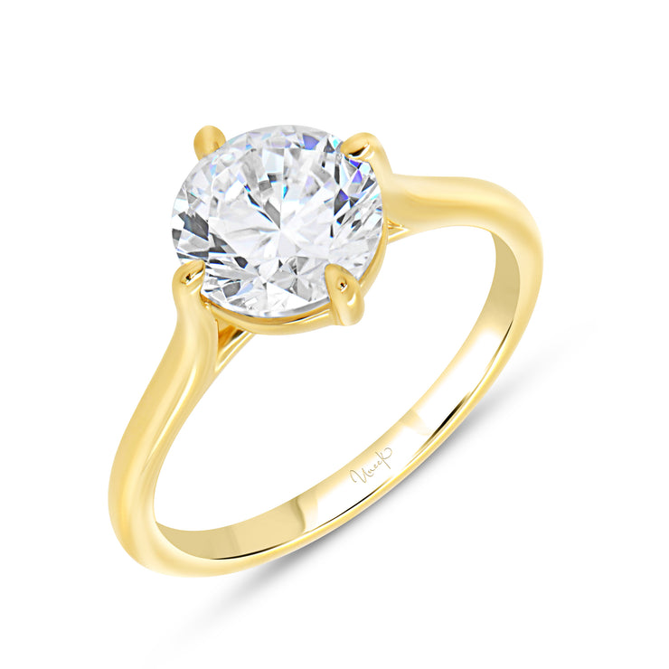 Uneek Timeless Collection Solitaire Engagement Ring