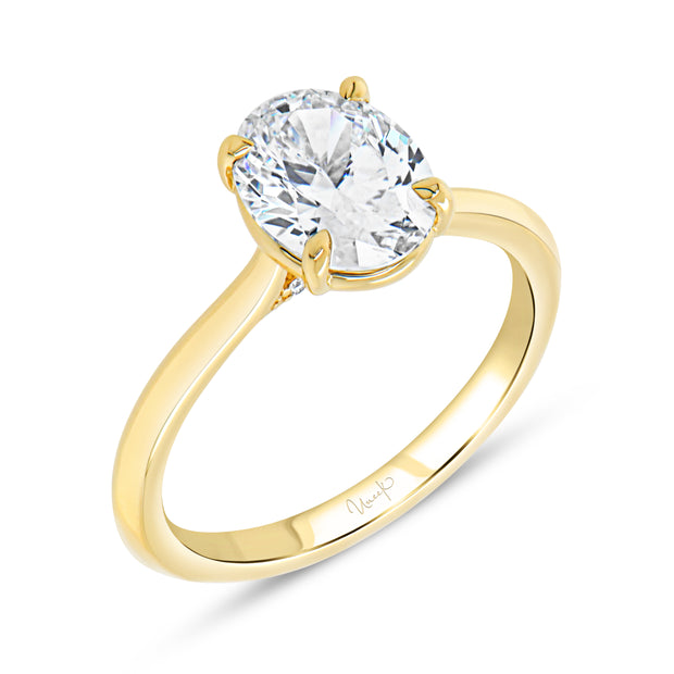 Uneek Timeless Collection Solitaire Engagement Ring