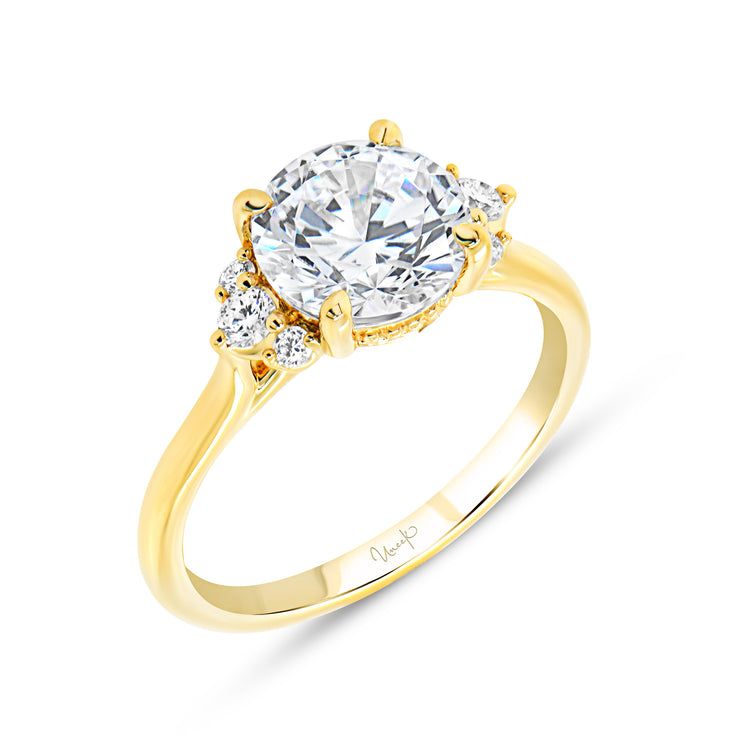 Uneek Timeless Collection Solitaire Engagement Ring