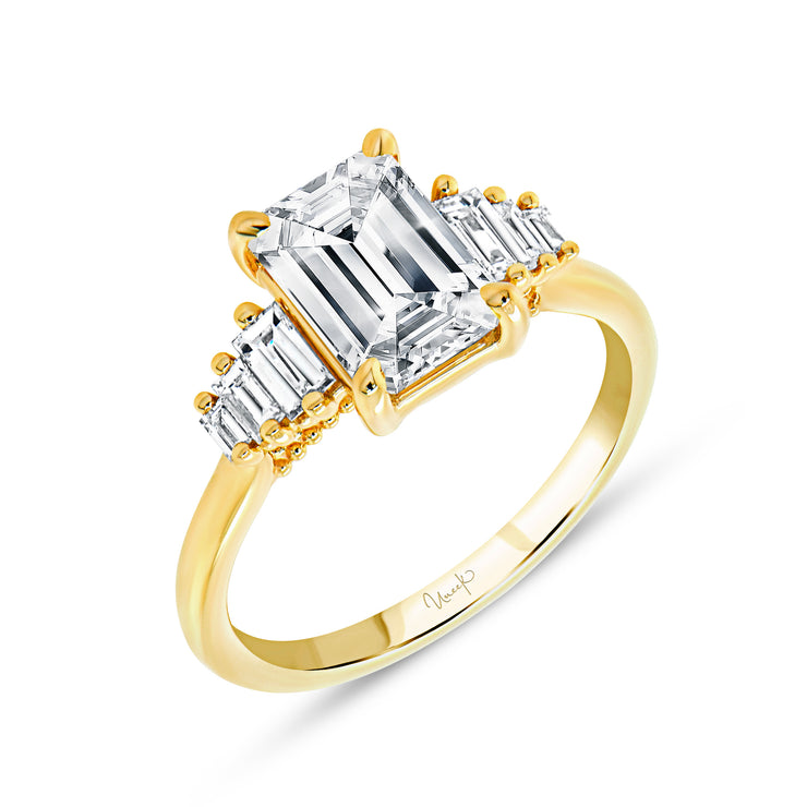 Uneek Timeless Collection Solitaire Engagement Ring
