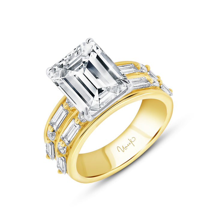 Uneek Timeless Collection Solitaire Engagement Ring