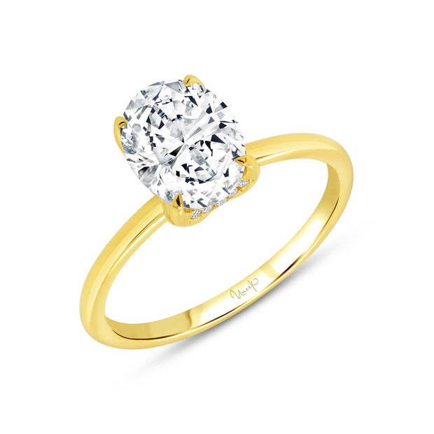 Uneek Timeless Collection Solitaire Engagement Ring