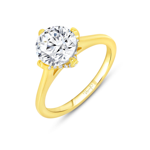 Uneek Timeless Collection Solitaire Engagement Ring