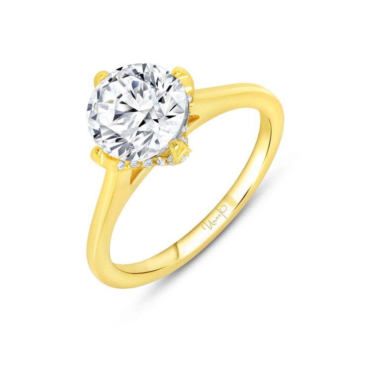 Uneek Timeless Collection Solitaire Engagement Ring