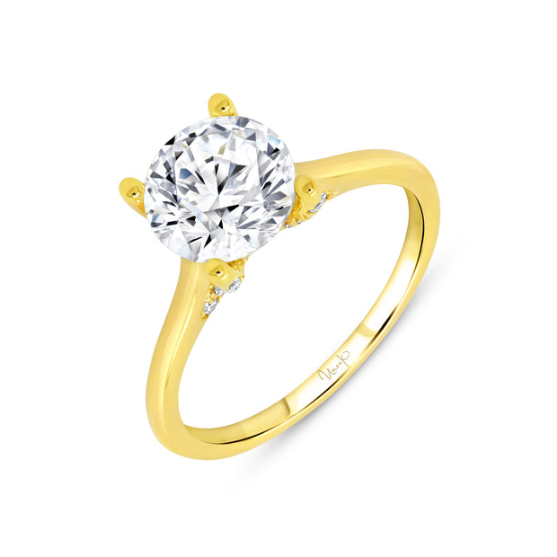 Uneek Timeless Collection Solitaire Engagement Ring
