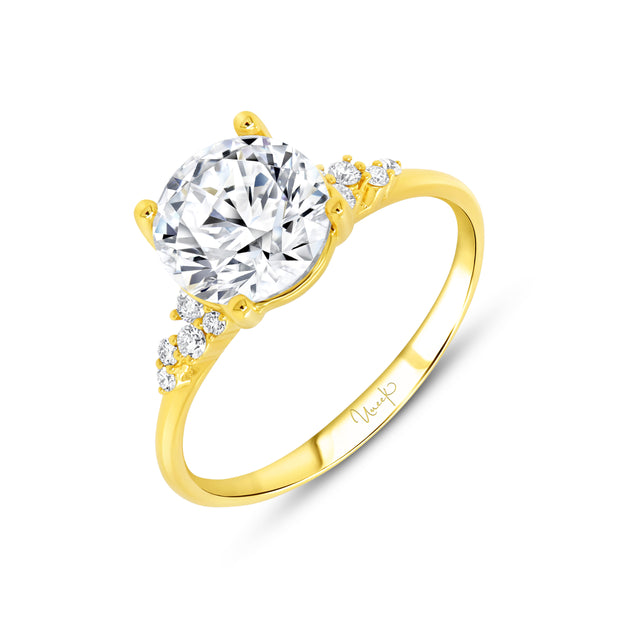 Uneek Timeless Collection Solitaire Engagement Ring