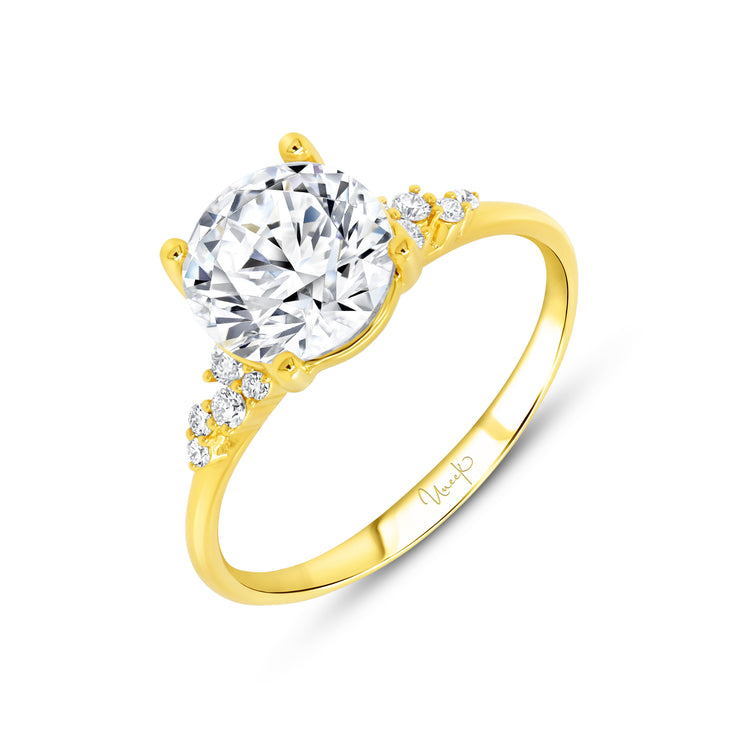 Uneek Timeless Collection Solitaire Engagement Ring