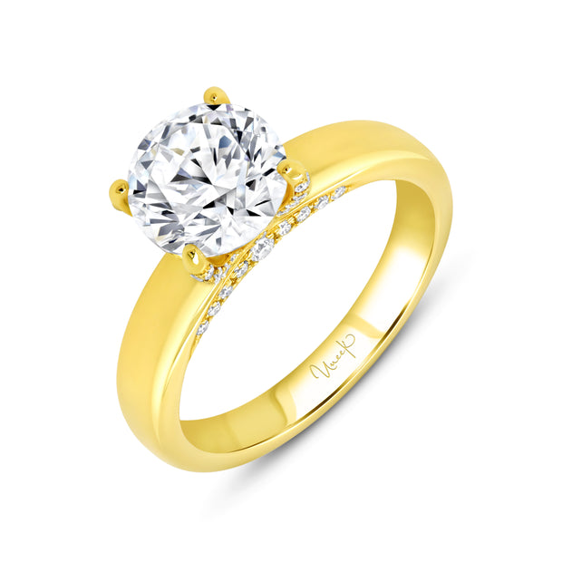 Uneek Timeless Collection Solitaire Engagement Ring