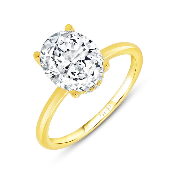 Uneek Timeless Collection Solitaire Engagement Ring
