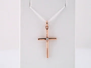 Birthstone Cross Pendant