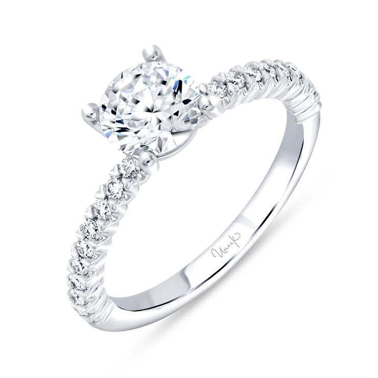 Uneek Timeless Collection Straight Engagement Ring