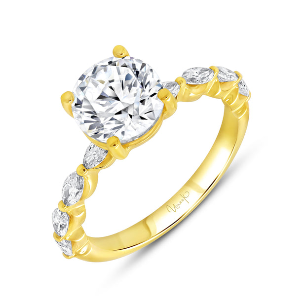 Uneek Timeless Collection Solitaire Engagement Ring