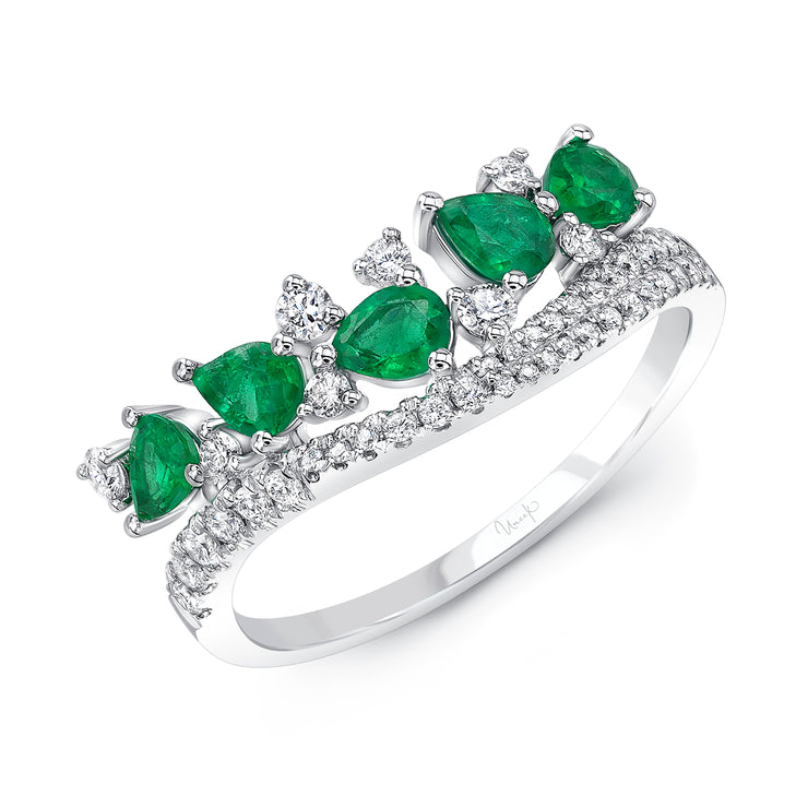 Uneek Precious Collection Marquise Diamond Fashion Ring