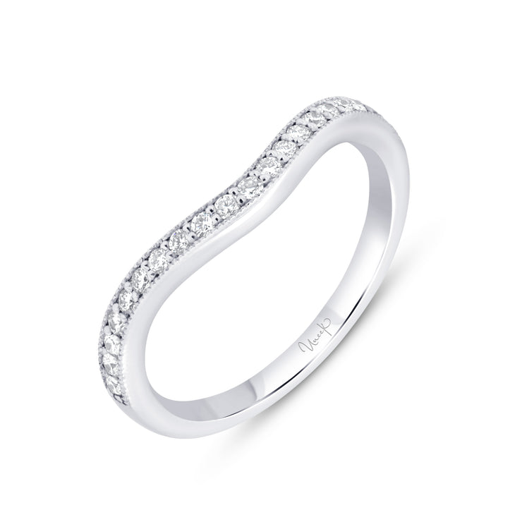 Uneek Timeless Collection Curved Wedding Ring