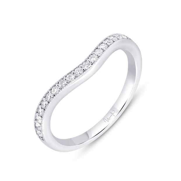 Uneek Timeless Collection Curved Wedding Ring