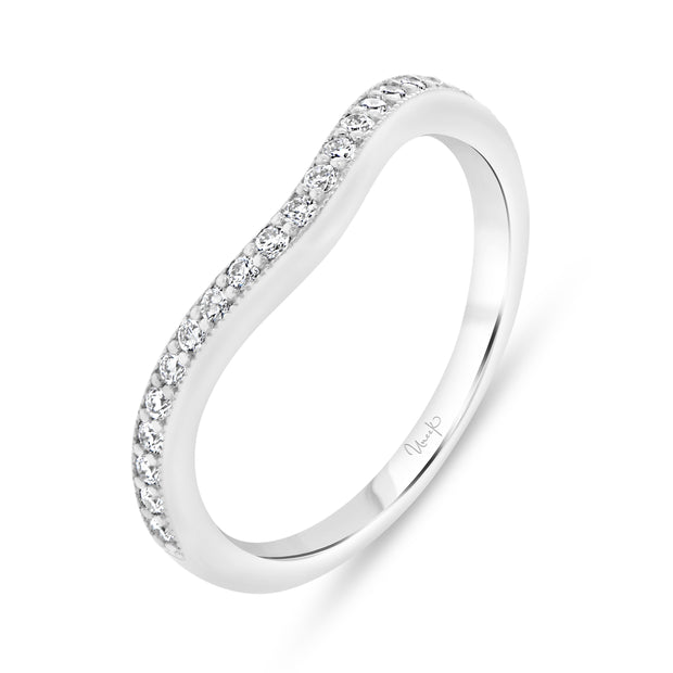 Uneek Timeless Collection Curved Wedding Ring