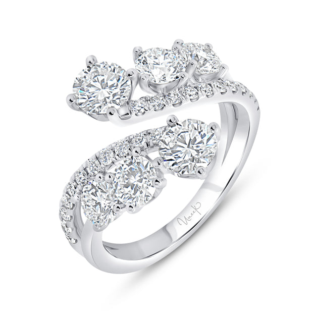 Uneek Signature Collection Bypass Fashion Ring