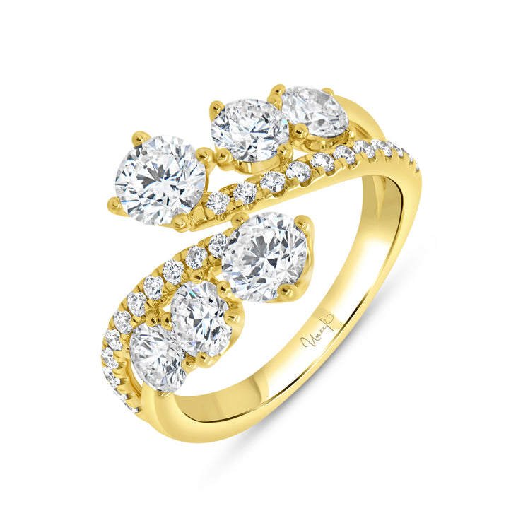 Uneek Signature Collection Bypass Fashion Ring