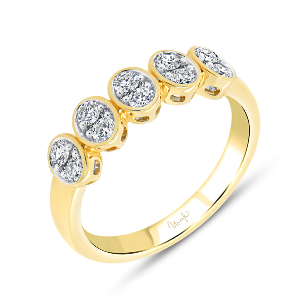 Uneek Bezel Anniversary Ring