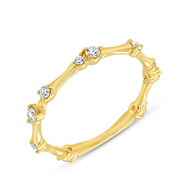 Uneek Stackable Collection Wedding-Band Stackable Ring