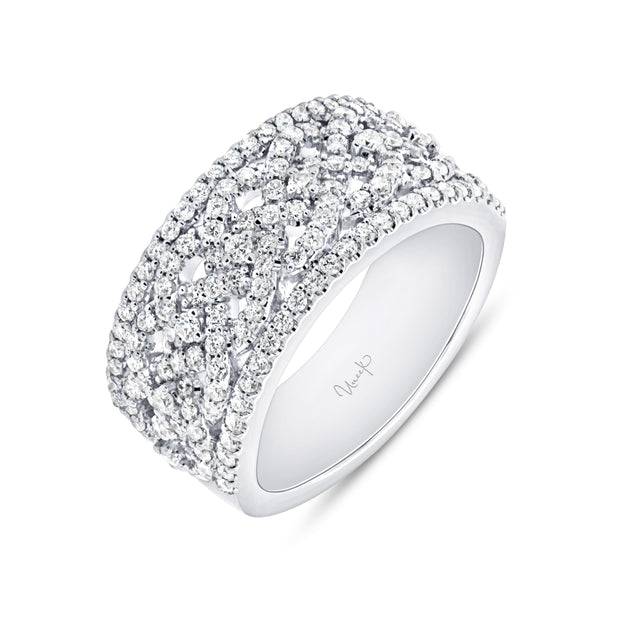 Uneek Lace Collection Multi-Row Fashion Ring