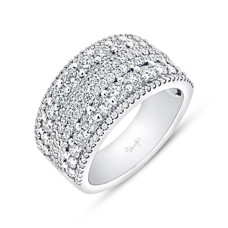 Uneek Lace Collection Multi-Row Fashion Ring