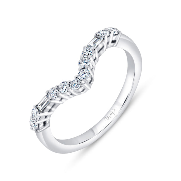 Uneek Timeless Collection Curved Wedding Ring