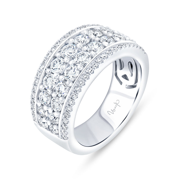 Uneek Lace Collection 4-Row Fashion Ring