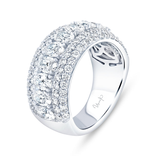 Uneek Signature Collection Multi-Row Anniversary Ring