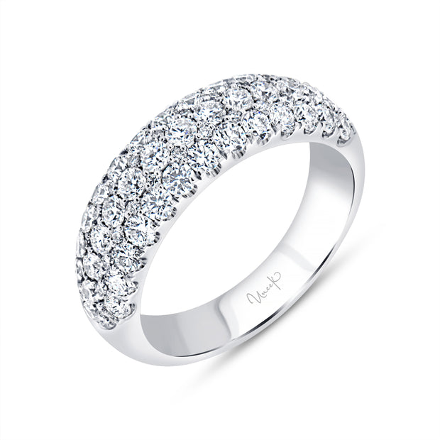 Uneek 3-Row Anniversary Ring