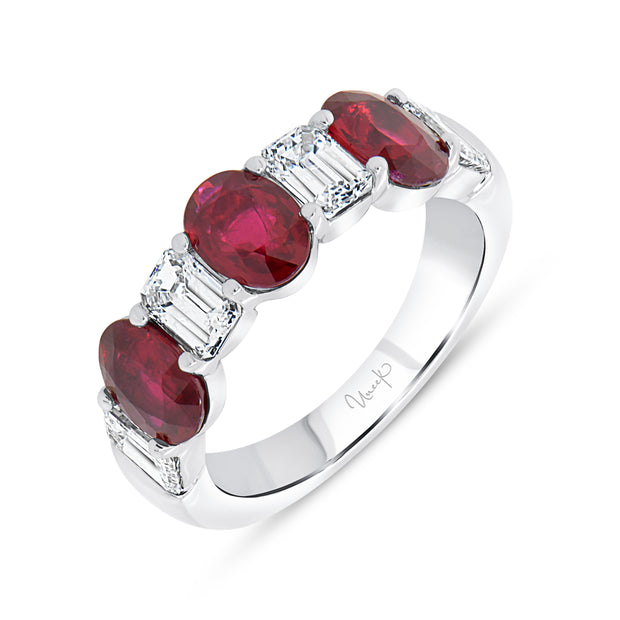 Uneek Precious Collection Seven-Stone Anniversary Ring