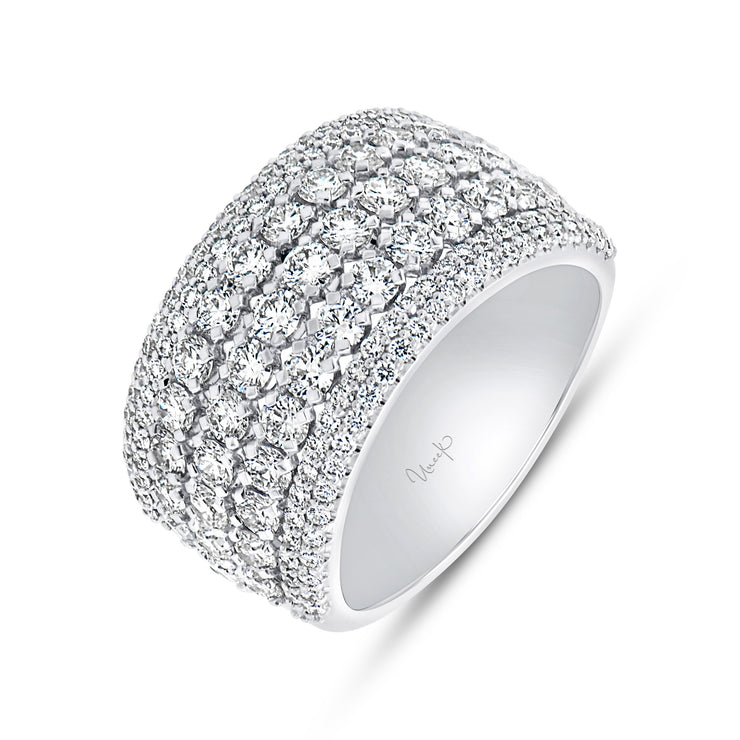 Uneek Lace Collection 5-Row Fashion Ring