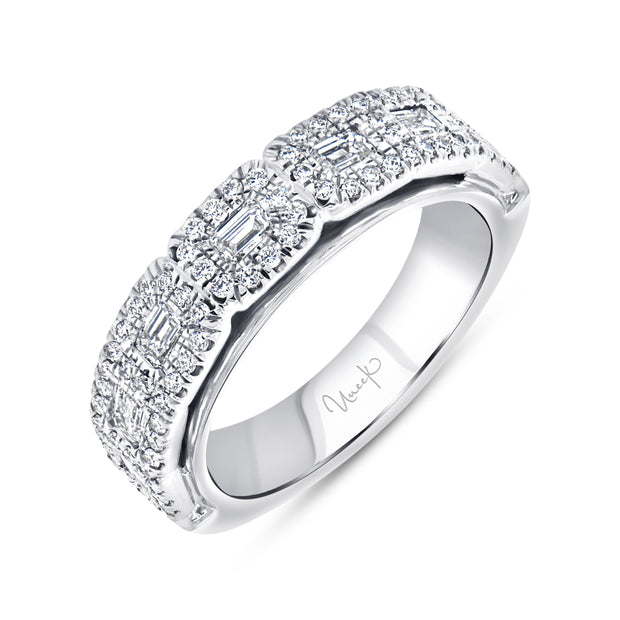 Uneek Signature Collection Halo Wedding Ring