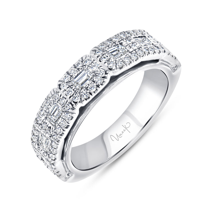 Uneek Signature Collection Halo Wedding Ring