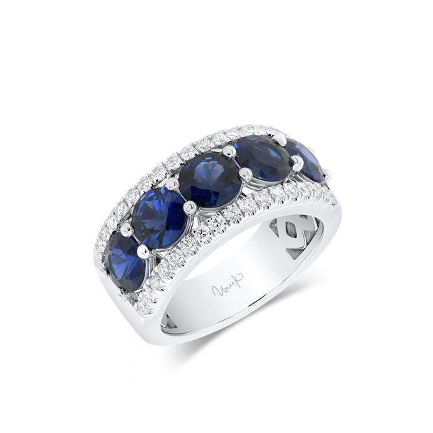 Uneek Precious Collection 3-Row Anniversary Ring