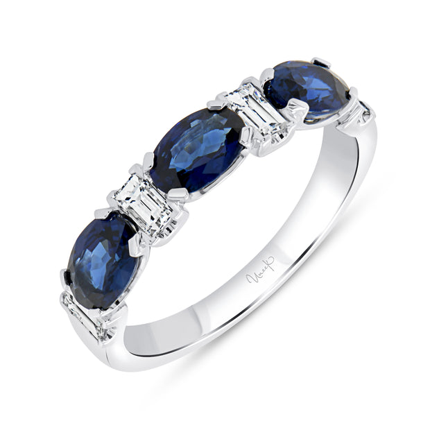 Uneek Precious Collection Seven-Stone Stackable Ring