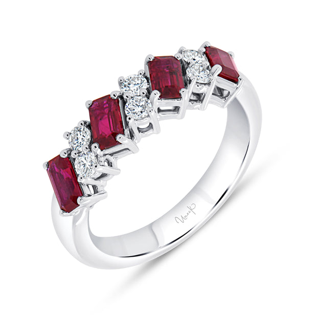 Uneek Precious Collection Ruby Anniversary Ring