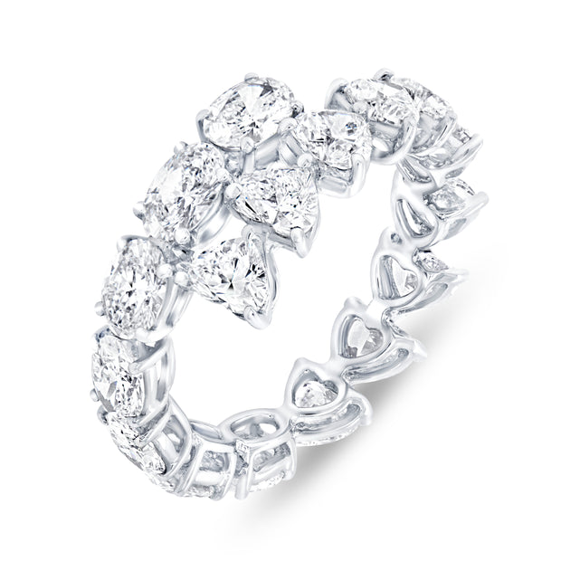 Uneek Signature Collection Bypass Eternity Ring