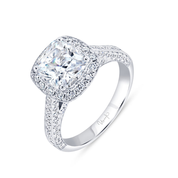 Uneek Halo Engagement Ring