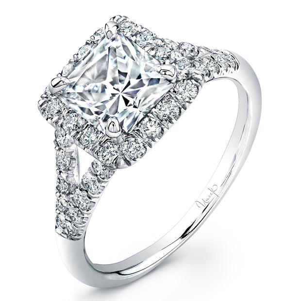 Uneek Halo Engagement Ring