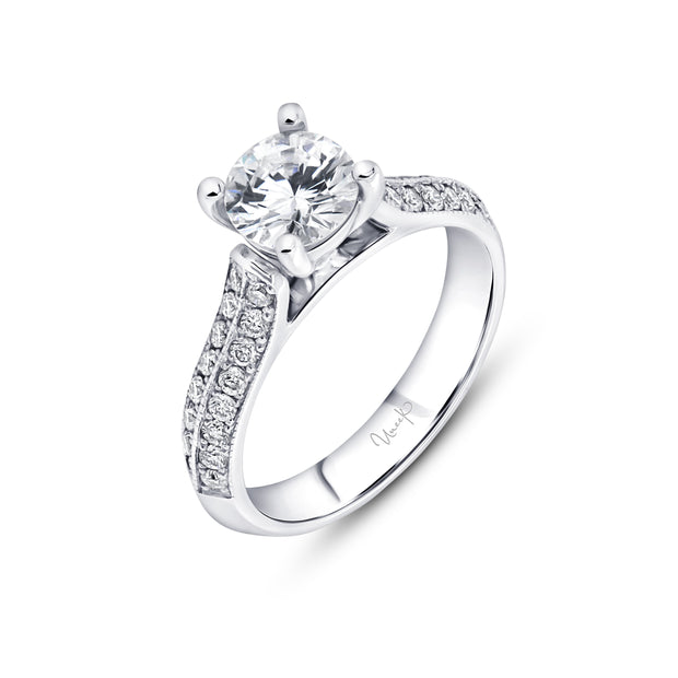 Uneek Straight Engagement Ring