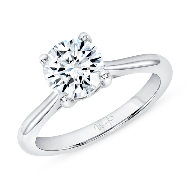 Uneek Solitaire Round Engagement Ring