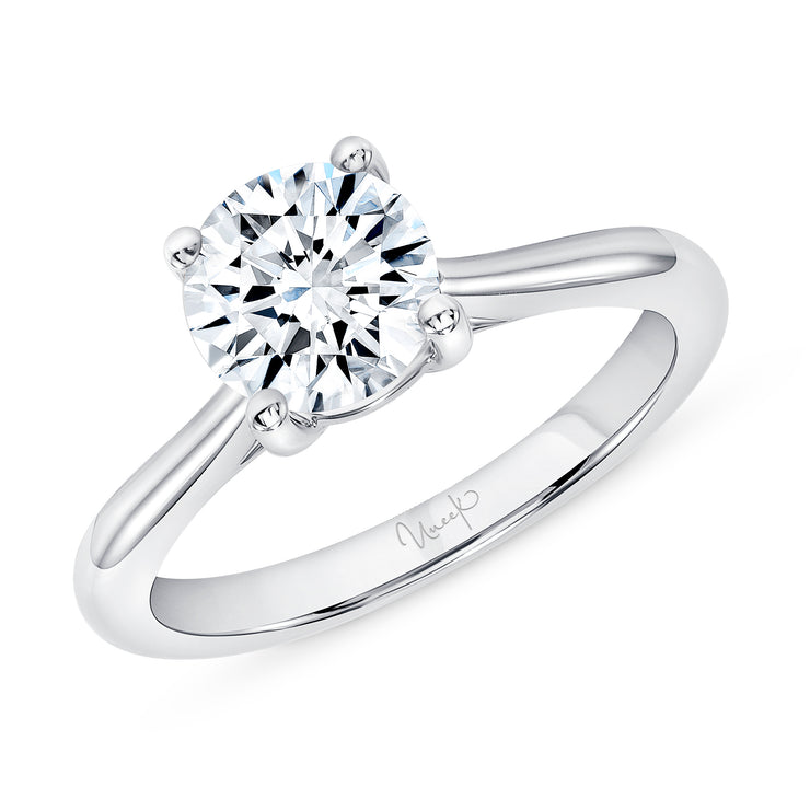 Uneek Solitaire Round Engagement Ring