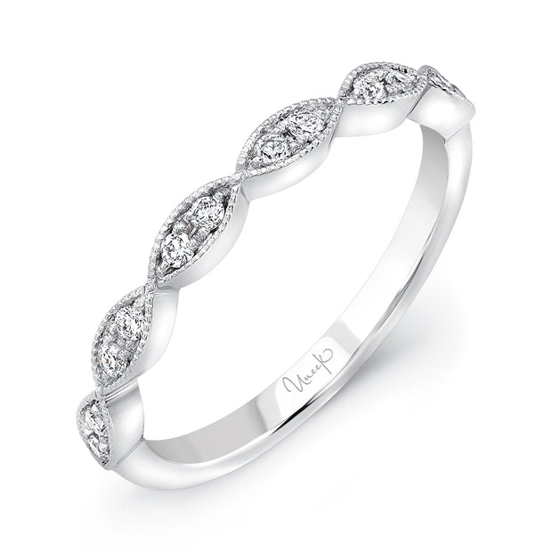 Uneek Straight Diamond Wedding Ring