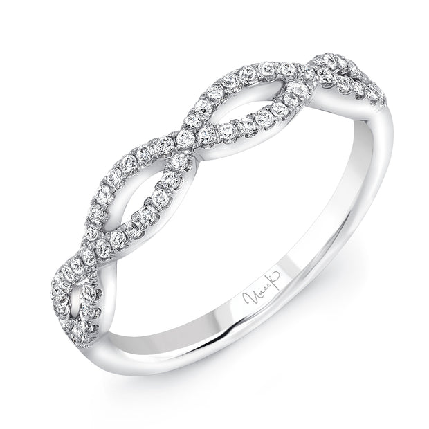 Uneek Unity Collection Twist Wedding Ring