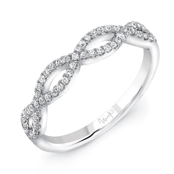 Uneek Unity Collection Twist Wedding Ring